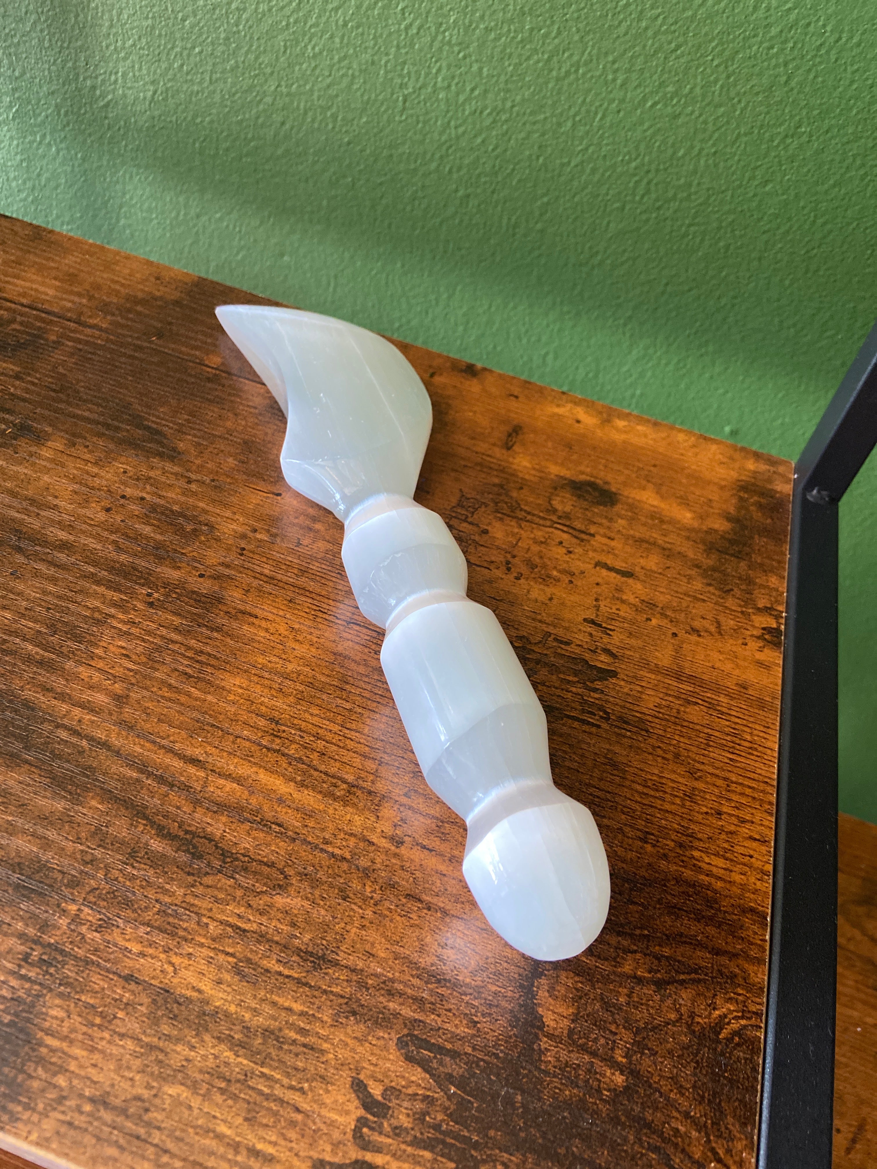 Selenite Athame
