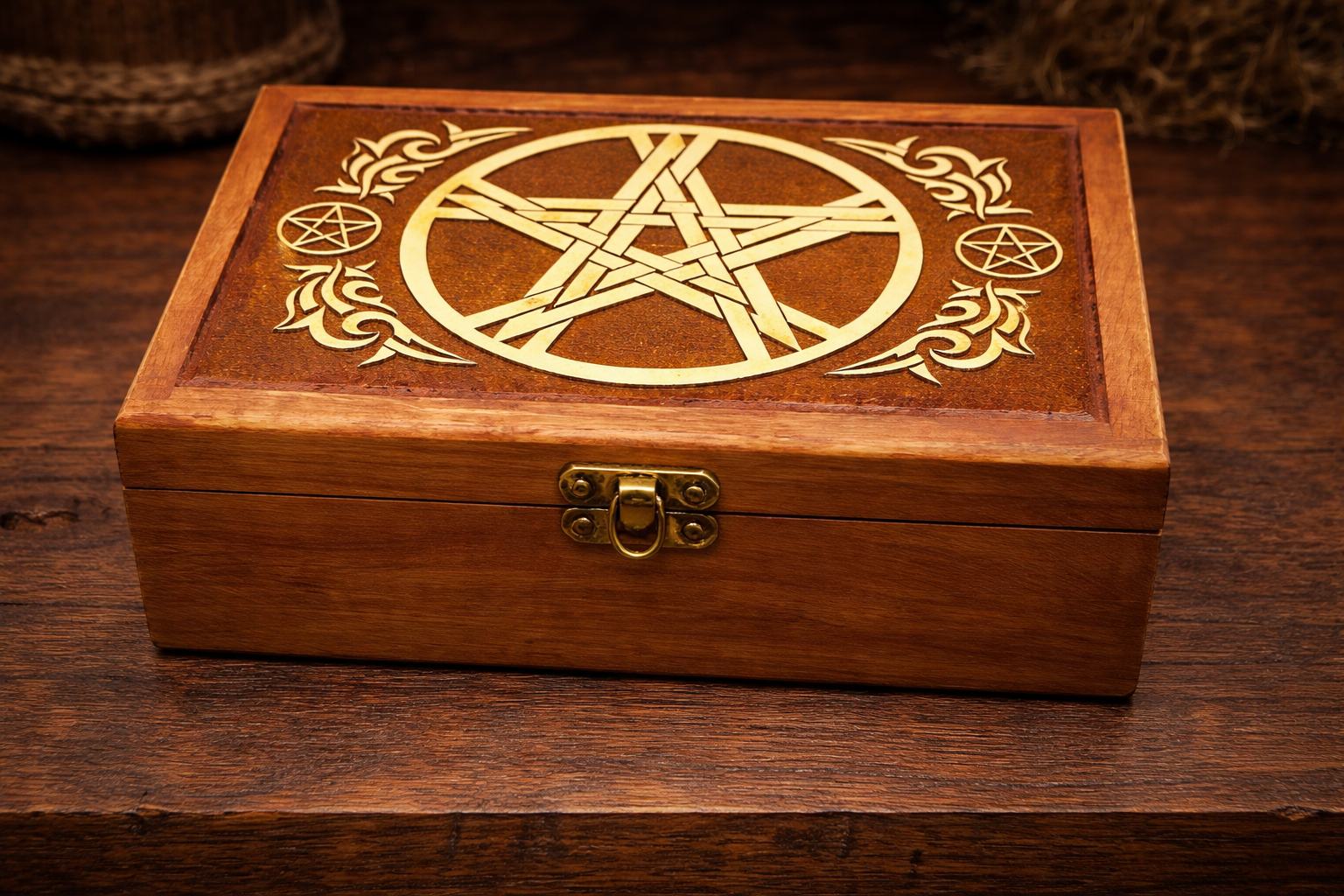 Acacia Wood Box