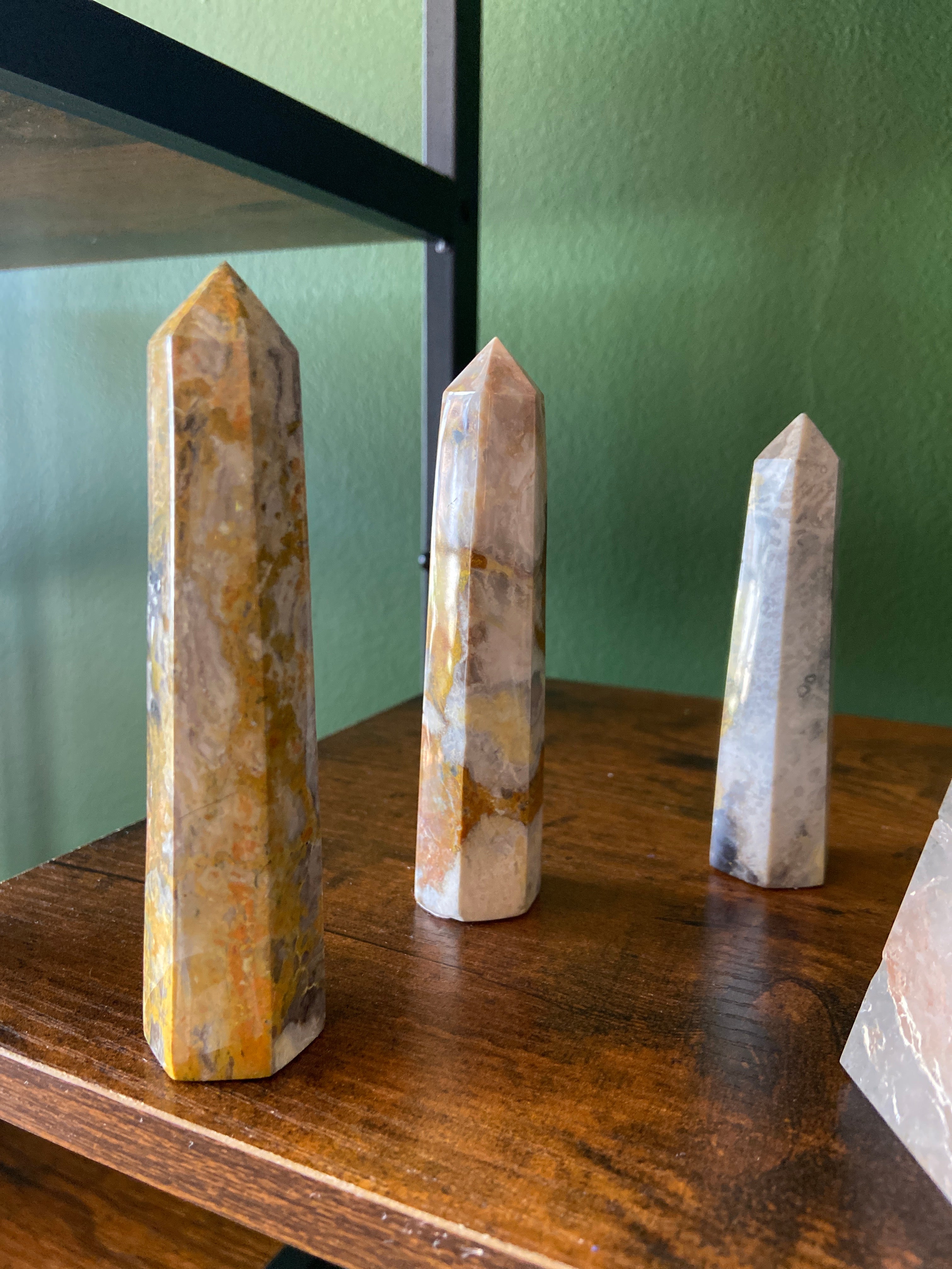 Bumblebee Jasper Obelisk